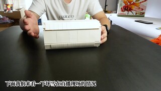 我们用乐高搭建了一台空调，小小的，可拆卸