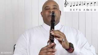 How To Play D Minor Scale on Clarinet 2 Minutes