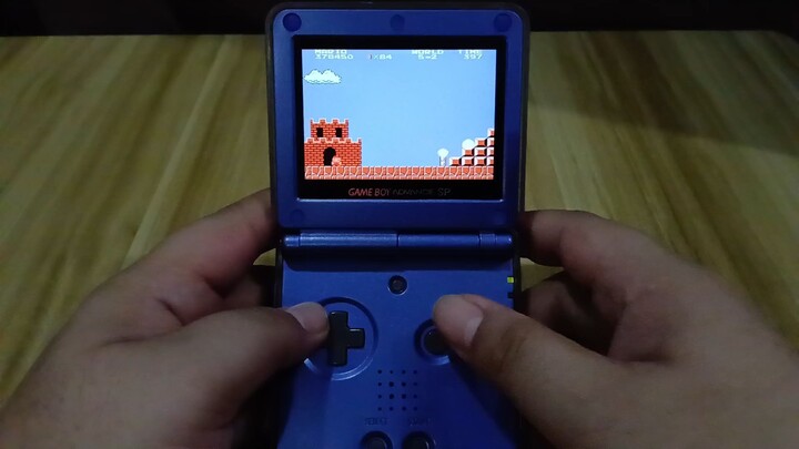 Super Mario Bros. on Gameboy Advance SP: World 5-2