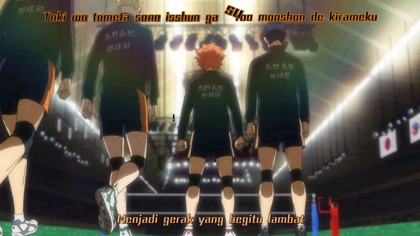 Haikyuu 3° Temporada, Episódio 04, Recorte, Música Young gril A. #hai