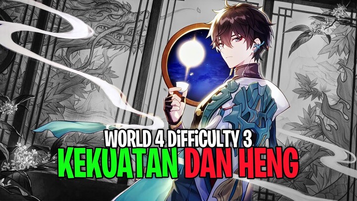 DAN HENG CARRY! F2P TEAM LiBAS SU WORLD 4 DiFFiCULTY 3 Di Honkai Star Rail