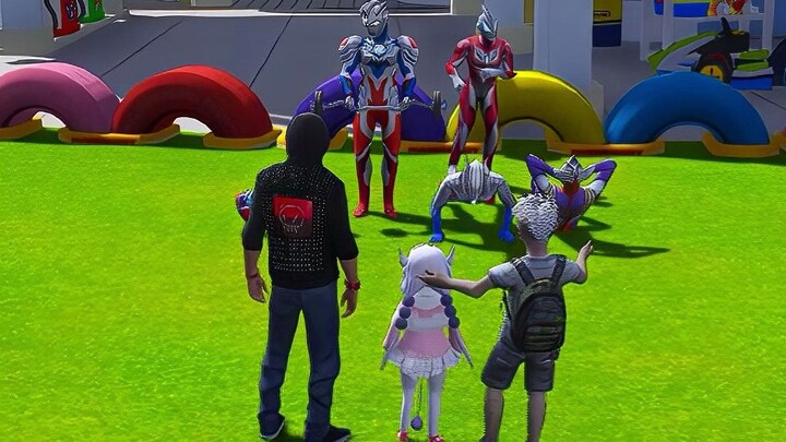 Ultraman can't beat the monster