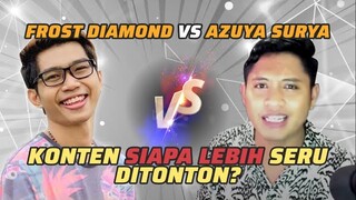 Frost Diamond vs Azuya Surya: Konten Gaming Siapa Paling Seru Ditonton!? | MRI PanSos Kap #short
