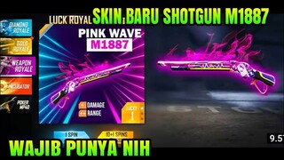 FREE FIRE!! BOCORAN SHOTGUN 2 M1887, SKIN KATANA LOBBY, SKIN GRATIS, EVENT DISKON