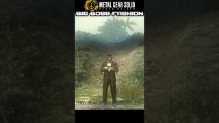 Big Boss Fashion | MGS: Peace Walker Trivia | Nim #shorts