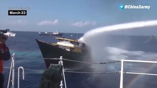 First-person view from the South China Sea on March 23