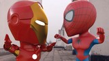 [Anime] Spider-Man vs. Iron Man (Versi Chibi)