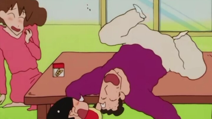 [Crayon Shin-chan] This episode is so funny. Shin-chan accidentally shaved off Hiroshi's eyebrows. I