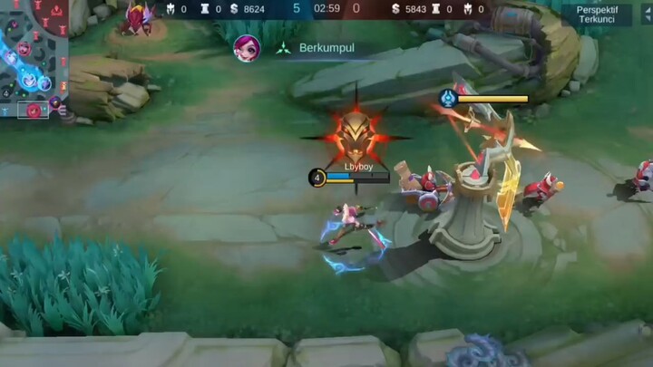 Kumpulan momen lucu random para Anomali rank epic -MLBB MEME EXE