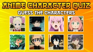 Guess the Anime Character | Anime Character Quiz