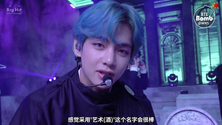 [WNS Chinese Subtitles] 190724 [BANGTAN BOMB] V’s Perspective on Loving Art