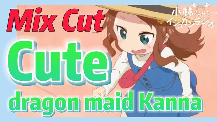 [Miss Kobayashi's Dragon Maid]  Mix cut |  Cute dragon maid Kanna