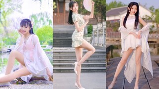 Is this the gentle and affectionate girl from Jiangnan? ❀Flowers and moons become a pair❀