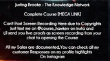Justing Brooke course  - The Knowledge Network download