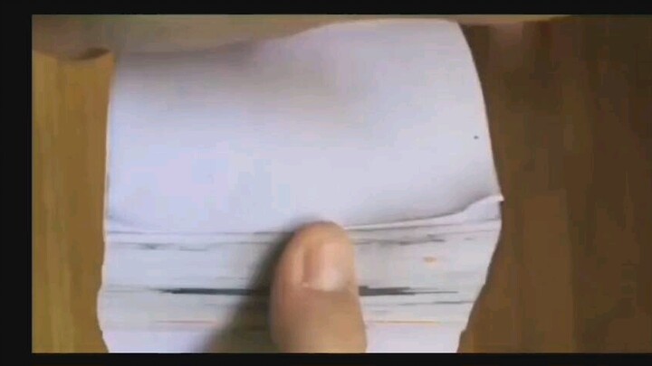 这是我见过最强的翻页动画！孙悟空大战路飞！