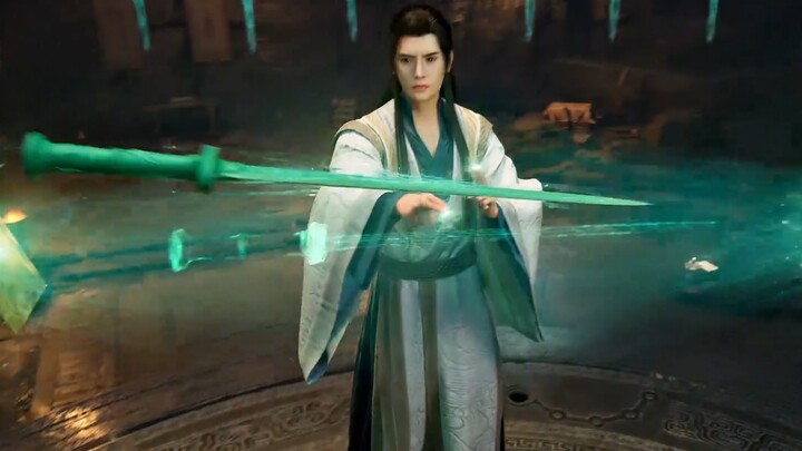 How powerful is the Green Bamboo Bee Cloud Sword?