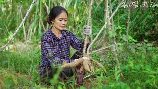 Cơm trộn sắn, canh sắn I Kỉ niệm ngày xưa khó quên ( Dishes From Cassava ) I Ẩm Thực Mẹ Làm