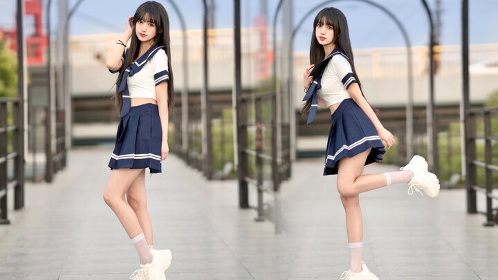 Black long straight school girl, do you have the heart to say "nonono"❤️