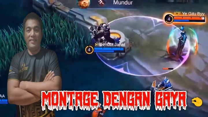 MONTAGE DENGAN GAYA 🤏 DUET WITH FRANCO 🗿 || JEDAG JEDUG SLOWMO 😁