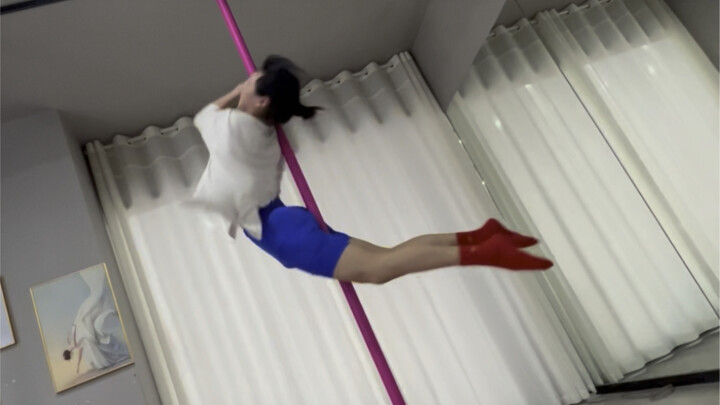 女装大佬 汐儿老师的核心力量也太ok了吧