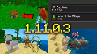 อัพเดท Minecraft 1.11.0.3 (Beta) - GamePlay | น้ำดับไฟได้! NPC เรร่อนหายตัวด้วยตัวมันเอง!!