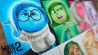 Drawing Emotions as Pirates | Inside Out X One Piece