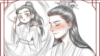 [Beautiful Glaze] Perspektif ganda Ji Du & Bo Lin |. Tindak lanjut |. Pemikiran kecil keduanya telah