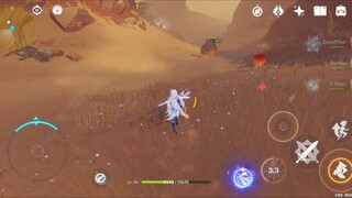 Skirk nguli di Sumeru padang pasir