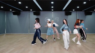 Kep1er Giddy new song dance practice room