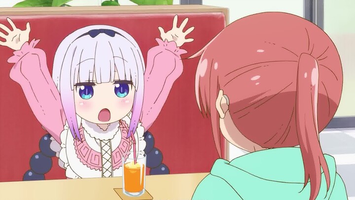 About the love omelette rice of [Kanna's Dragon Maid].
