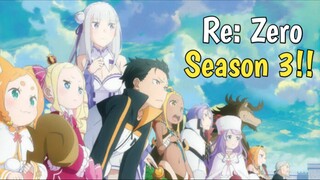 Kenapa Re:Zero Season 3 Jadi Anime yang Sangat Dinantikan?