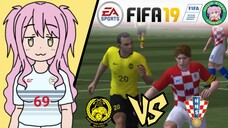 Miyako FIFA 19 | Malaysia 🇲🇾 VS 🇭🇷 Croatia