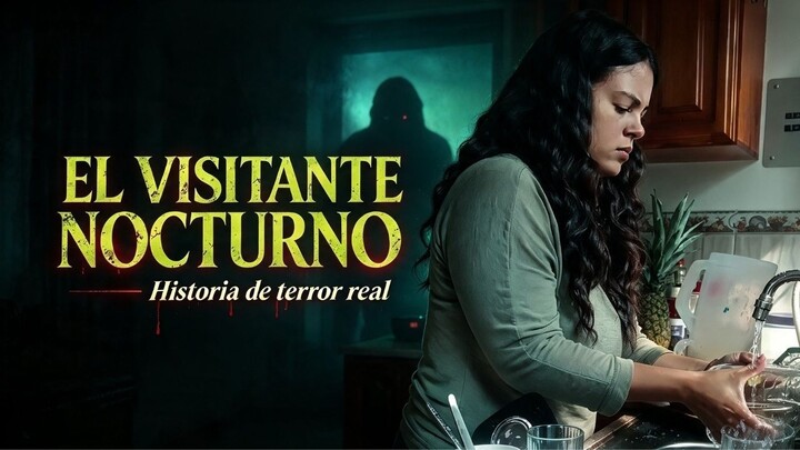 夜間訪客 — 一邊做作業一邊的恐怖故事--El visitante nocturno — Historia de terror mientras hacemos tareas 🌙