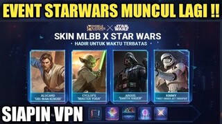 SIAPIN VPN !! EVENT STARWARS MUNCUL LAGI ! AUTO PANEN SKIN GRATISAN