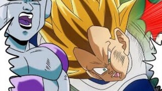 [Dragon Ball Seri #24] Super Saiyan 3 Gohan vs. Super Saiyan 3 Vegeta, menggunakan "Kombo Dandy-Kril
