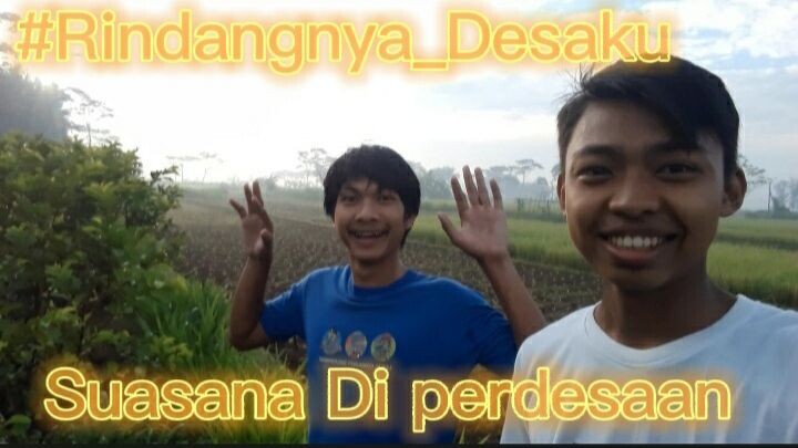 indahnya suasana desaku