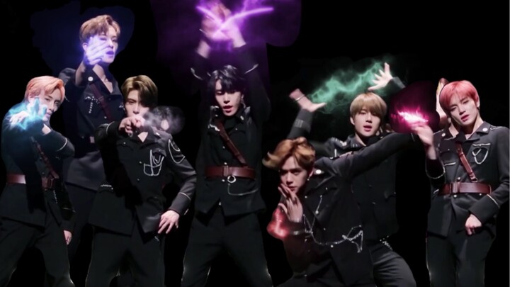 [NCT also has photoelectric special effects] BOSS relay dance | Frame by frame, I paint my love for 