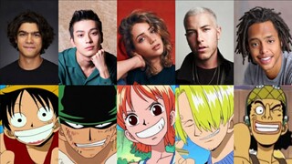 One Piece- Live Action Characters Comparison