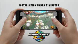 Setup Mario Kart World into your Mobile Phone under 2 Mins.
