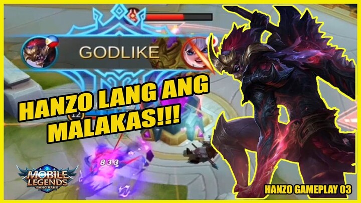 HANZO LANG MALAKAS!!! | HANZO GAMEPLAY 03