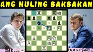Mga Tiradang Hindi Pwedeng PagDUDAHAN || GM Duda VS GM Karjakin || 2021 FIDE World Cup