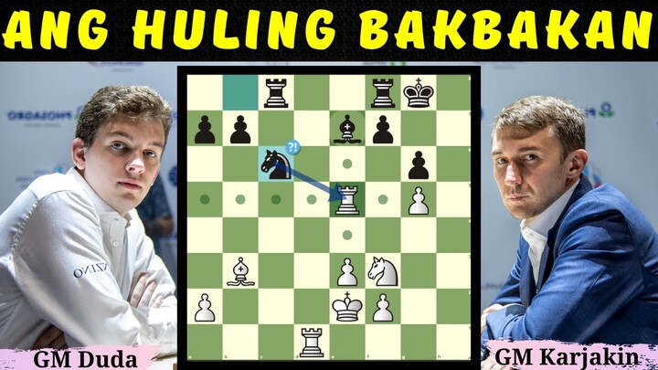 Mga Tiradang Hindi Pwedeng PagDUDAHAN || GM Duda VS GM Karjakin || 2021 FIDE World Cup