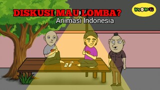 Ketika kamu ikutan lomba kekinian. Animasi Indonesia