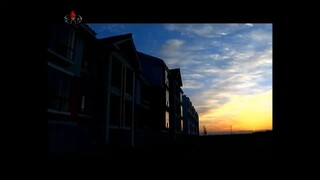 Mudança para novas moradias na Fazenda Kumdae do Comitê de Economia Rural de Pyongyang