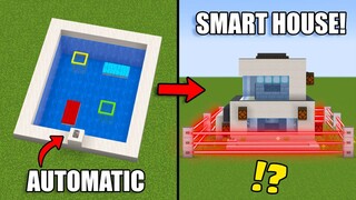 10+ Redstone Builds to Make a SMART House! [Minecraft]