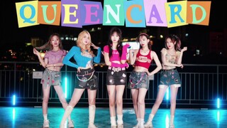 [QueenCard - (G)I-DLE] Ratu Ibu Kota telah tiba! Lima cewek seksi pemicu dopamin muncul di malam har