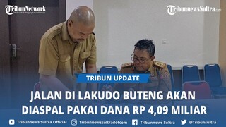 Jalan Sepanjang 1,6 KM di Lakudo Buton Tengah Diaspal Pakai Dana Rp4,09 Miliar, Besok Mulai Dikerja