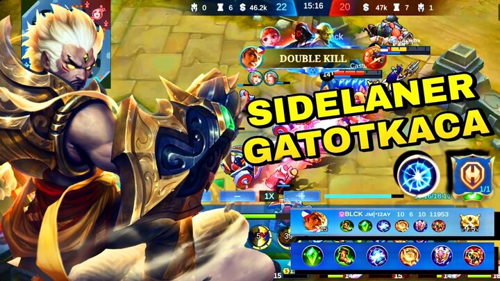 LEARN the BASICS of GATOTKACA: Tagabuhat ng TEAM kapag BONAKID ang CORE at TANK #gatotkaca #mlbb