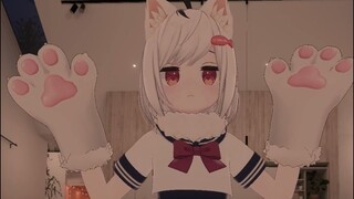 [Vrchat森森] Pinch the soft cat paws~