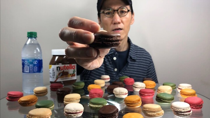 MACARON MUKBANG EATING SHOW 마카롱 먹방